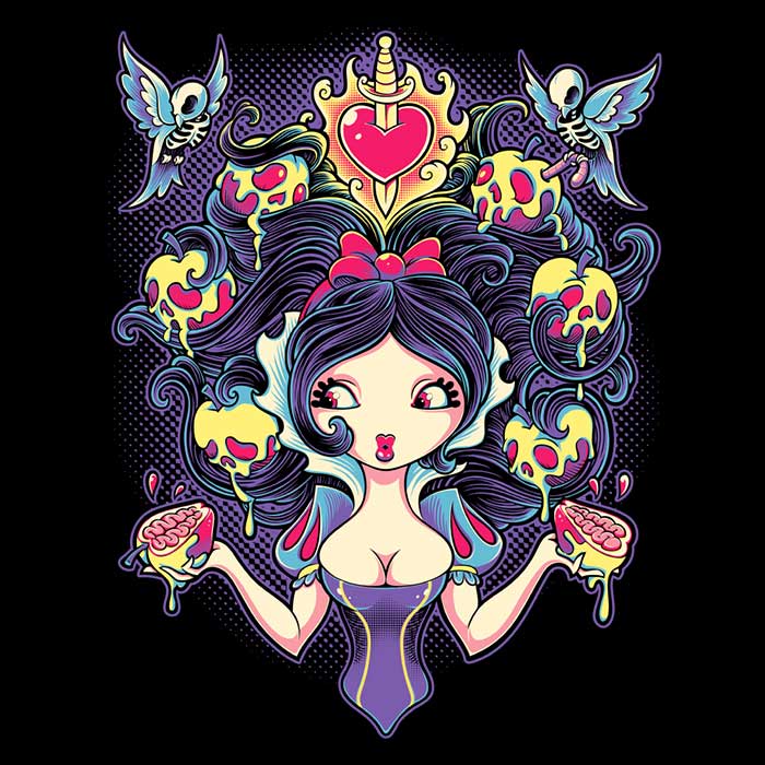 Poisoned Mind Men's Apparel - Adult & Kids T-Shirts, Sweatshirts & Hoodies apparel design preview 2