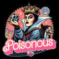 Poisonous Queen Coasters - Adult & Kids T-Shirts, Sweatshirts & Hoodies apparel design preview 1