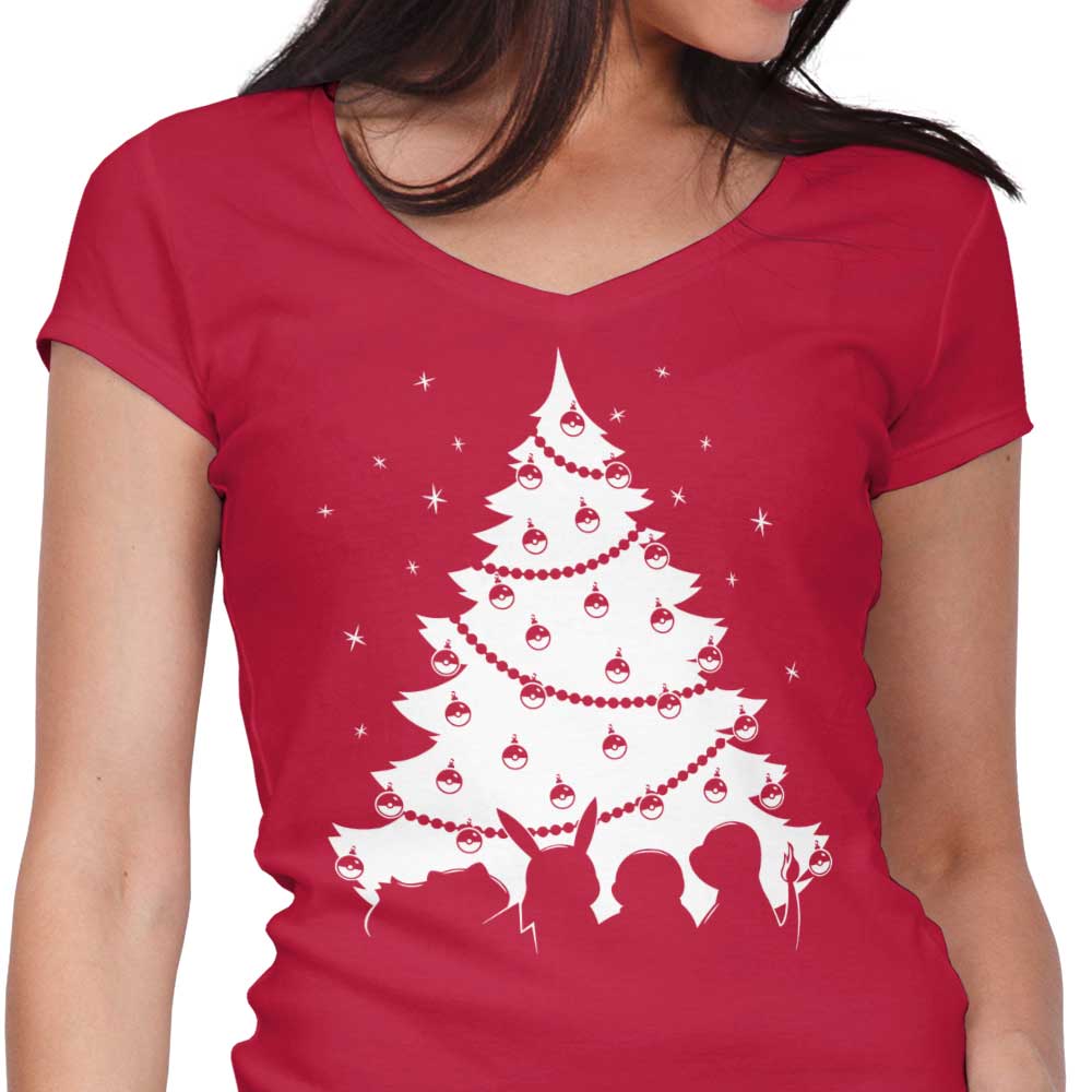Pokemas Women's V-Neck - Adult & Kids T-Shirts, Sweatshirts & Hoodies apparel design preview 1