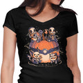 Pokeween Women's V-Neck - Adult & Kids T-Shirts, Sweatshirts & Hoodies apparel design preview 1