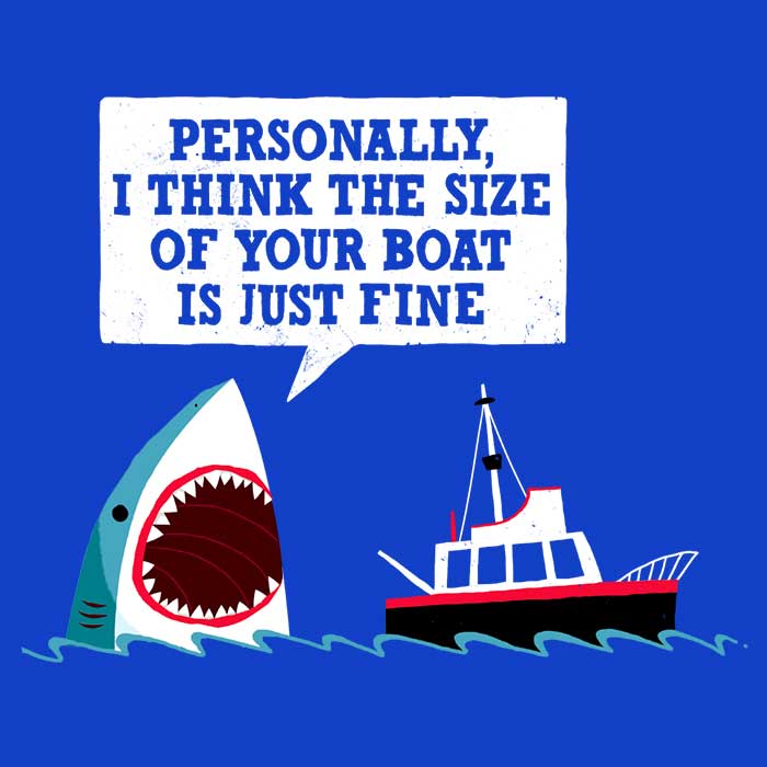 Polite Jaws Tank Top - Adult & Kids T-Shirts, Sweatshirts & Hoodies apparel design preview 2