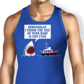 Polite Jaws Tank Top - Adult & Kids T-Shirts, Sweatshirts & Hoodies apparel design preview 1