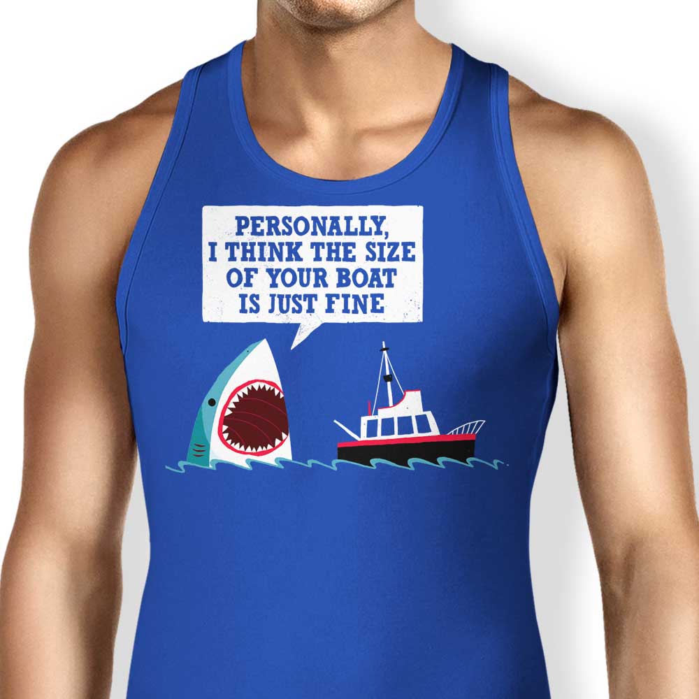 Polite Jaws Tank Top - Adult & Kids T-Shirts, Sweatshirts & Hoodies apparel design preview 1