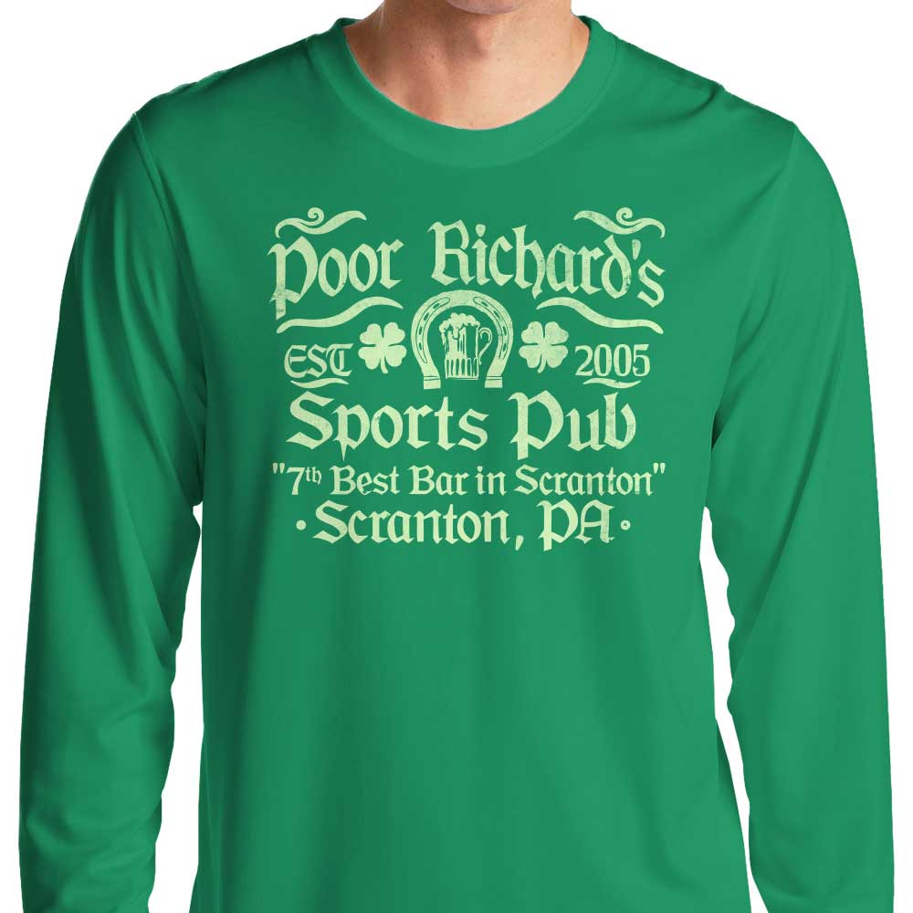 Poor Richards Pub - Adult & Kids T-Shirts, Sweatshirts & Hoodies apparel design preview 1