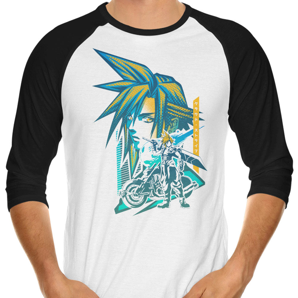Pop Ex-Soldier 3/4 Sleeve Raglan - Adult & Kids T-Shirts, Sweatshirts & Hoodies apparel design preview 1