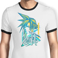 Pop Ex-Soldier Ringer - Adult & Kids T-Shirts, Sweatshirts & Hoodies apparel design preview 1
