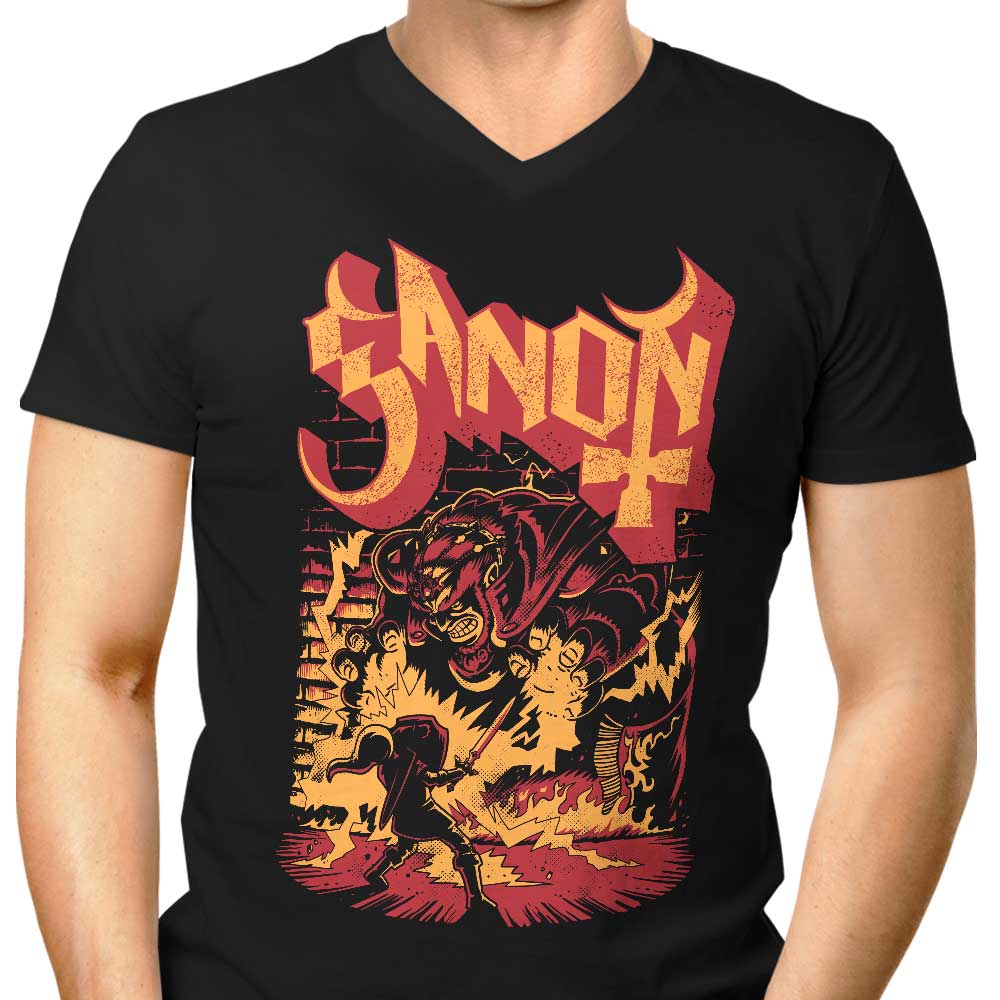 Power and Darkness Men's V-Neck - Adult & Kids T-Shirts, Sweatshirts & Hoodies apparel design preview 1