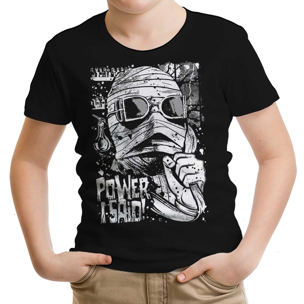 Power, I Said Youth Apparel - Adult & Kids T-Shirts, Sweatshirts & Hoodies apparel design preview 1