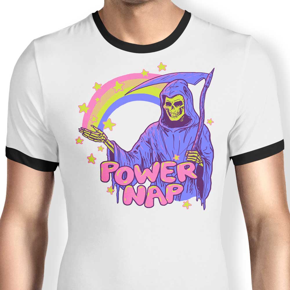 Power Nap Ringer - Adult & Kids T-Shirts, Sweatshirts & Hoodies apparel design preview 1