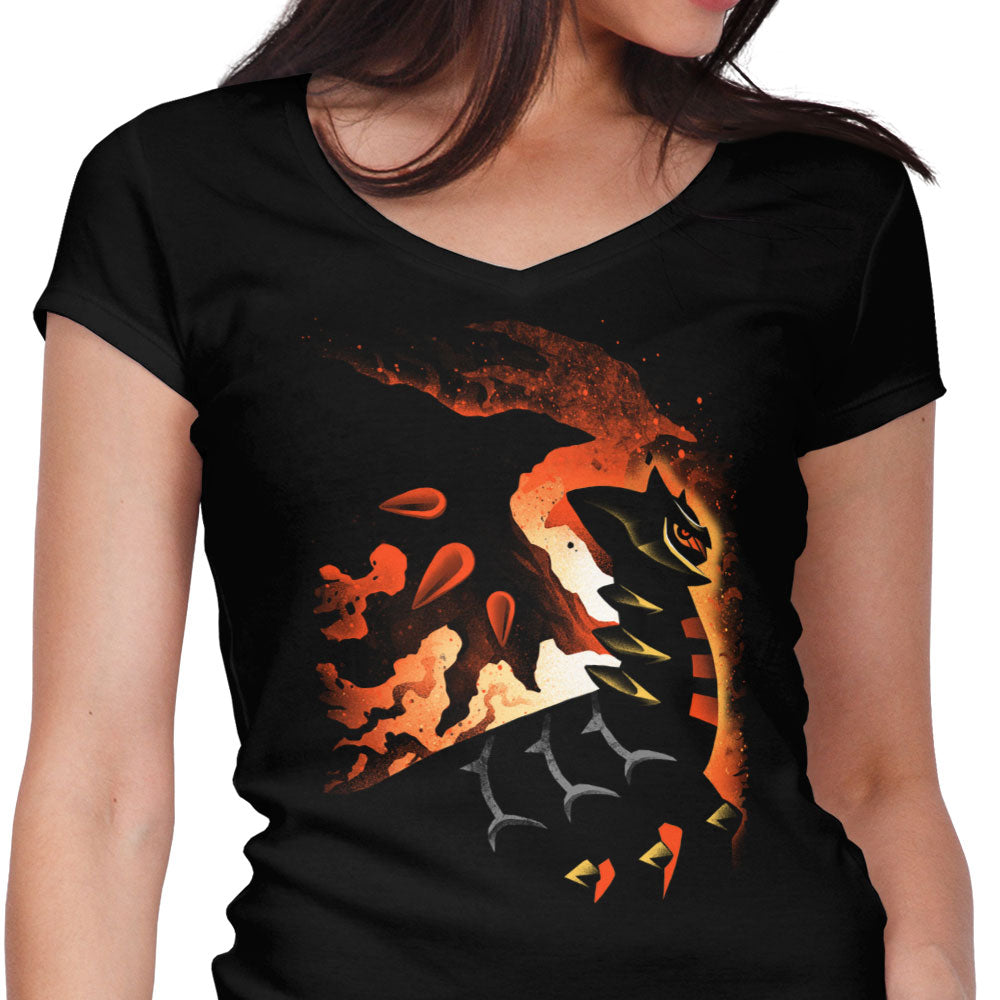 Power of Antimatter Women's V-Neck - Adult & Kids T-Shirts, Sweatshirts & Hoodies apparel design preview 1