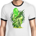 Power of Garuda Ringer - Adult & Kids T-Shirts, Sweatshirts & Hoodies apparel design preview 1