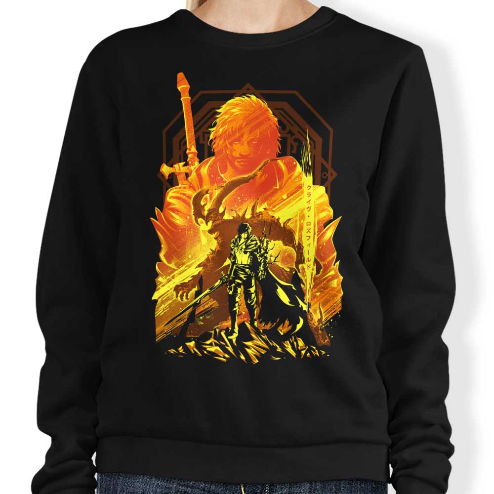 Power of Ifrit - Adult & Kids T-Shirts, Sweatshirts & Hoodies apparel design preview 1