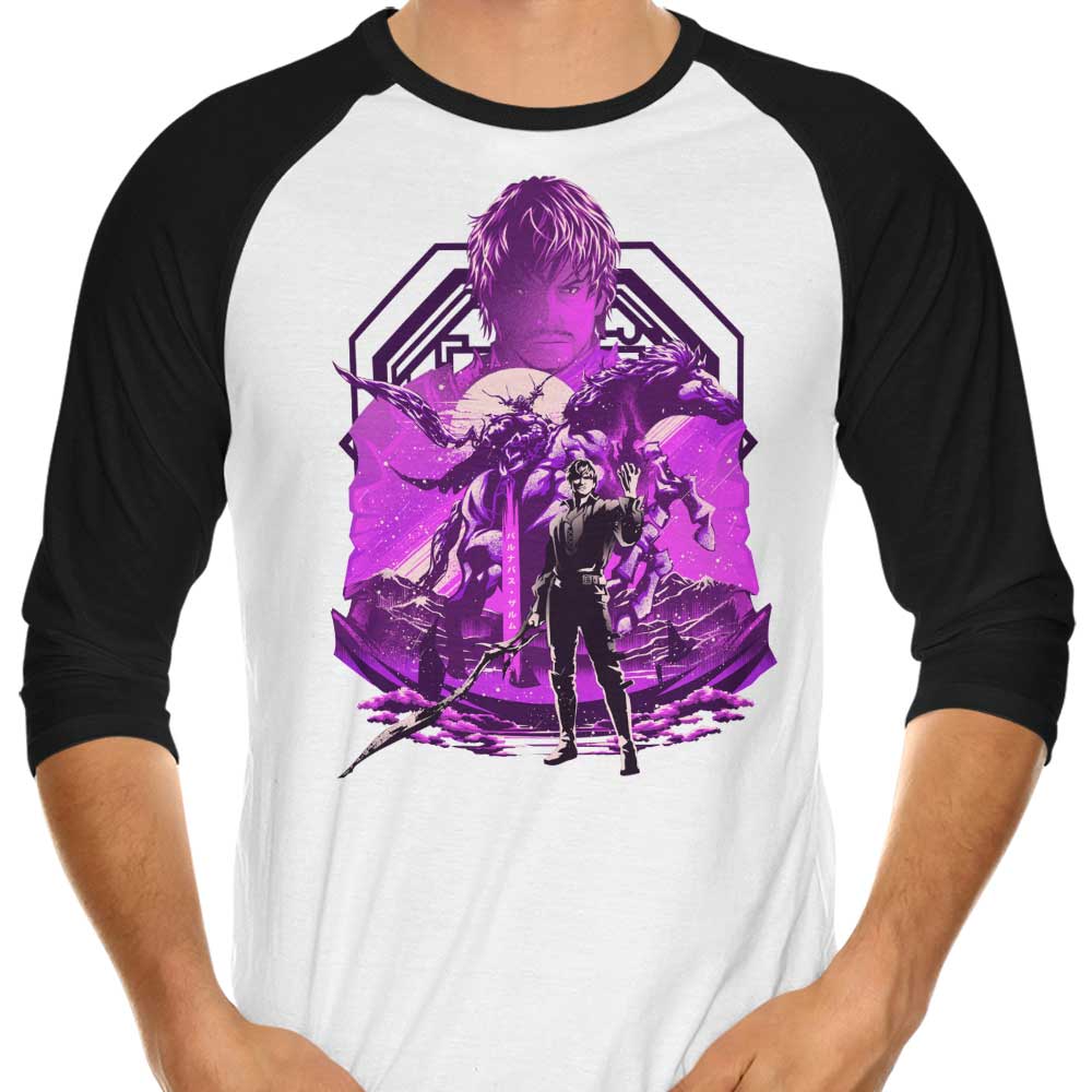 Power of Odin 3/4 Sleeve Raglan - Adult & Kids T-Shirts, Sweatshirts & Hoodies apparel design preview 1