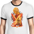 Power of Phoenix Ringer - Adult & Kids T-Shirts, Sweatshirts & Hoodies apparel design preview 1