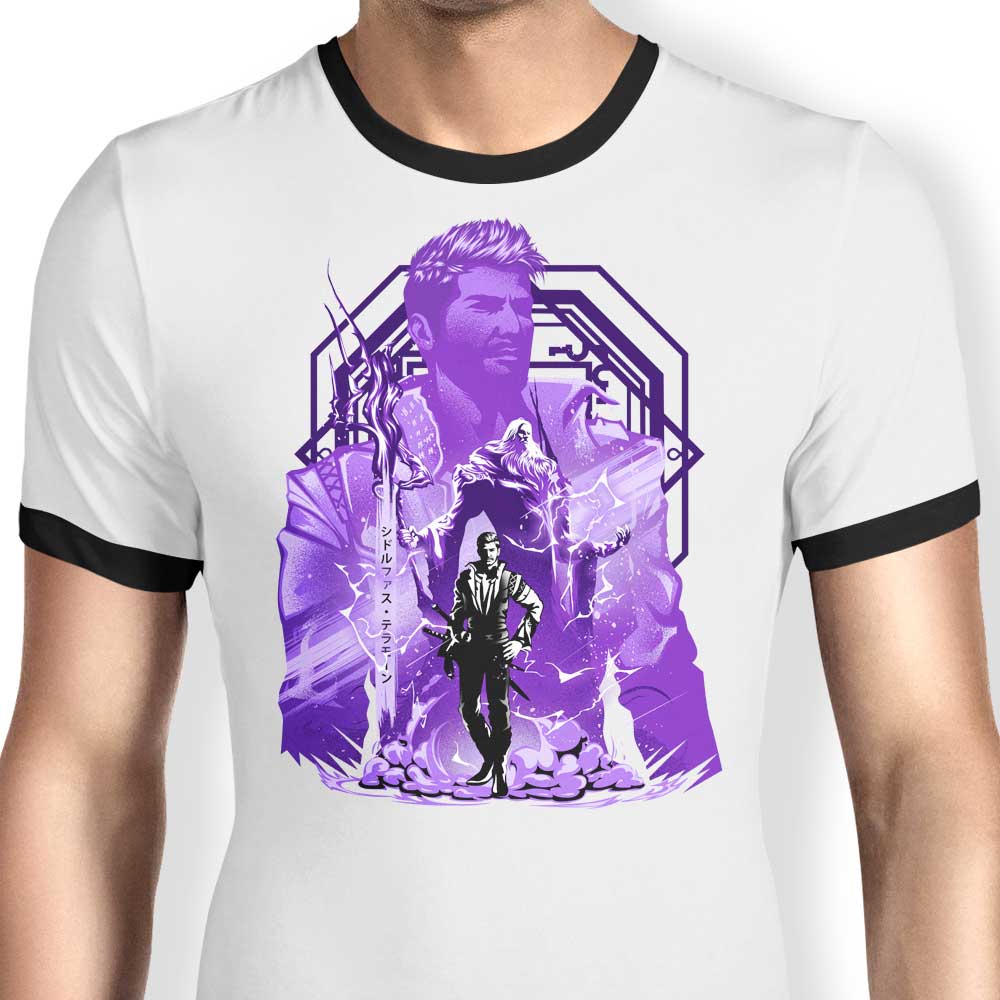 Power of Ramuh Ringer - Adult & Kids T-Shirts, Sweatshirts & Hoodies apparel design preview 1