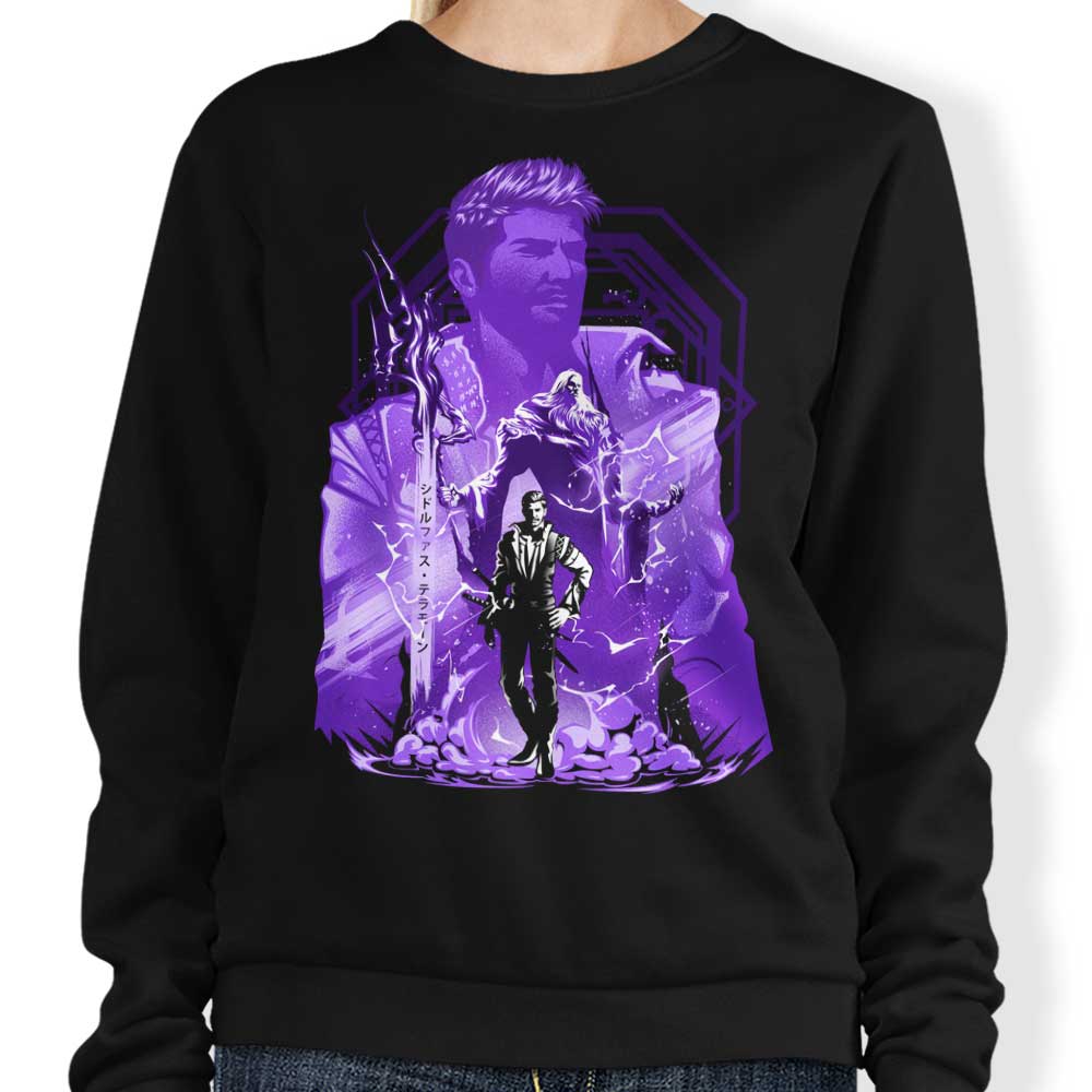Power of Ramuh - Adult & Kids T-Shirts, Sweatshirts & Hoodies apparel design preview 1