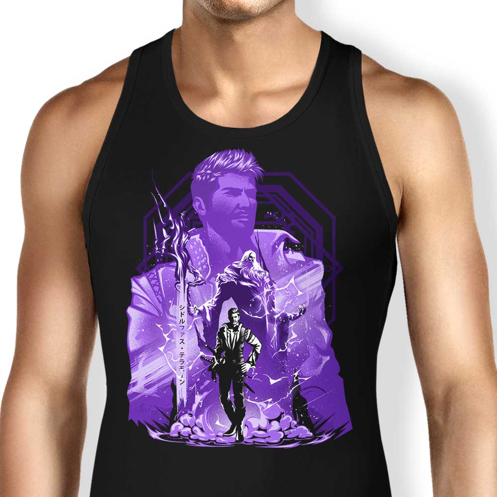 Power of Ramuh Tank Top - Adult & Kids T-Shirts, Sweatshirts & Hoodies apparel design preview 1