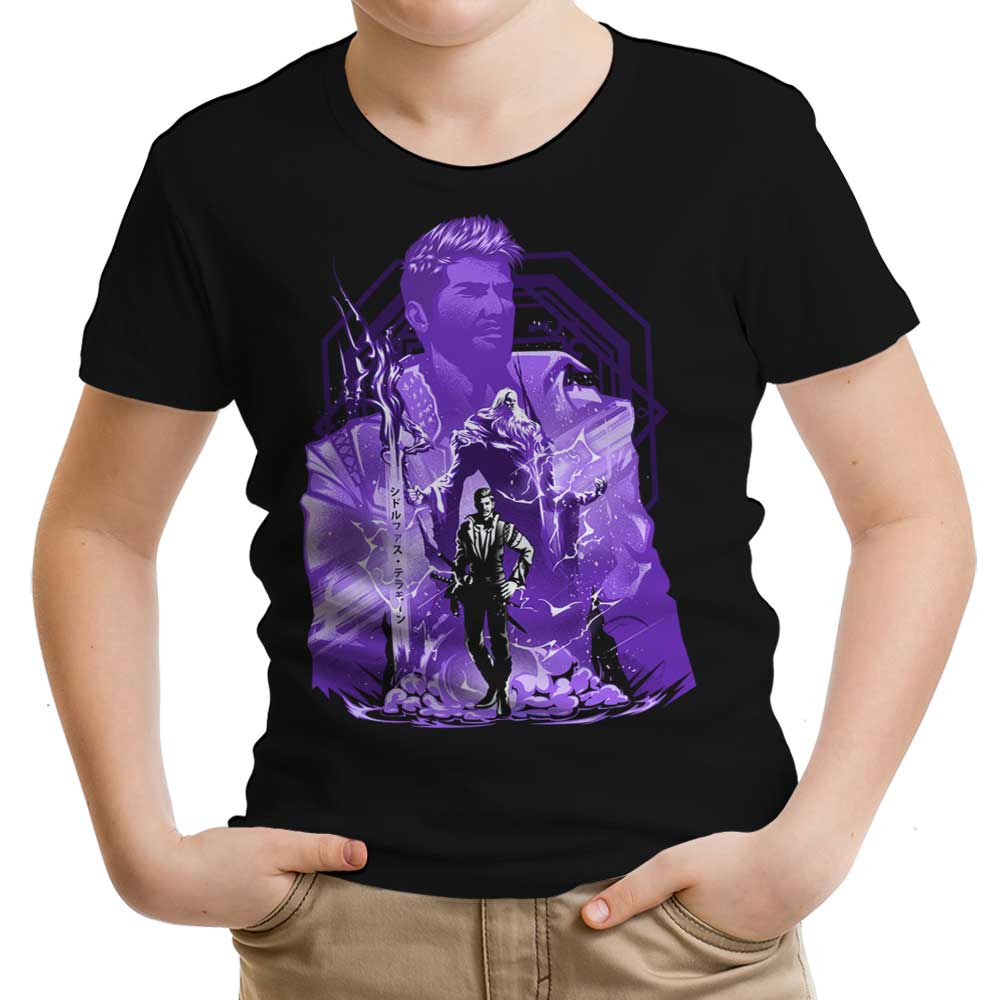 Power of Ramuh Youth Apparel - Adult & Kids T-Shirts, Sweatshirts & Hoodies apparel design preview 1