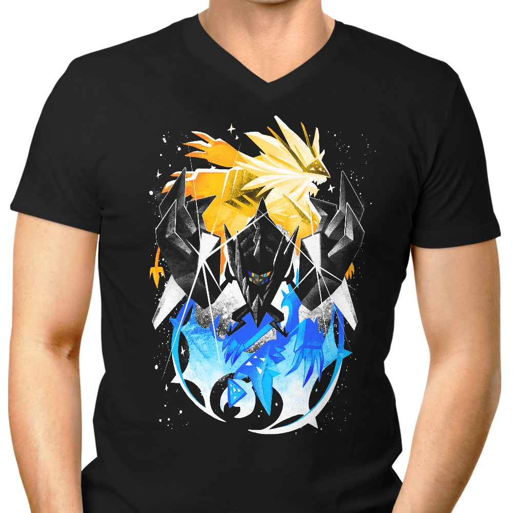 Power of the Prism Men's V-Neck - Adult & Kids T-Shirts, Sweatshirts & Hoodies apparel design preview 1
