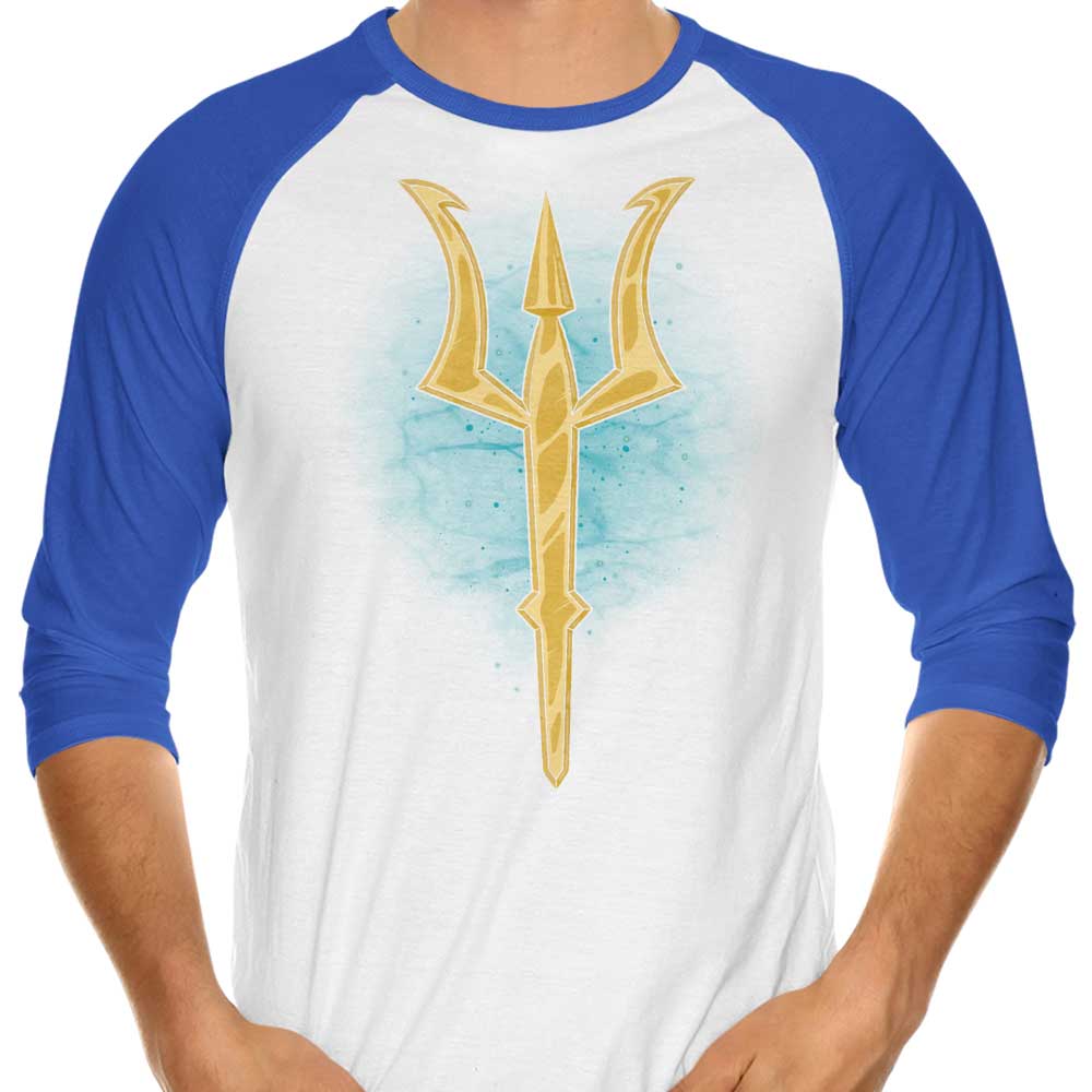 Power of the Sea 3/4 Sleeve Raglan - Adult & Kids T-Shirts, Sweatshirts & Hoodies apparel design preview 1