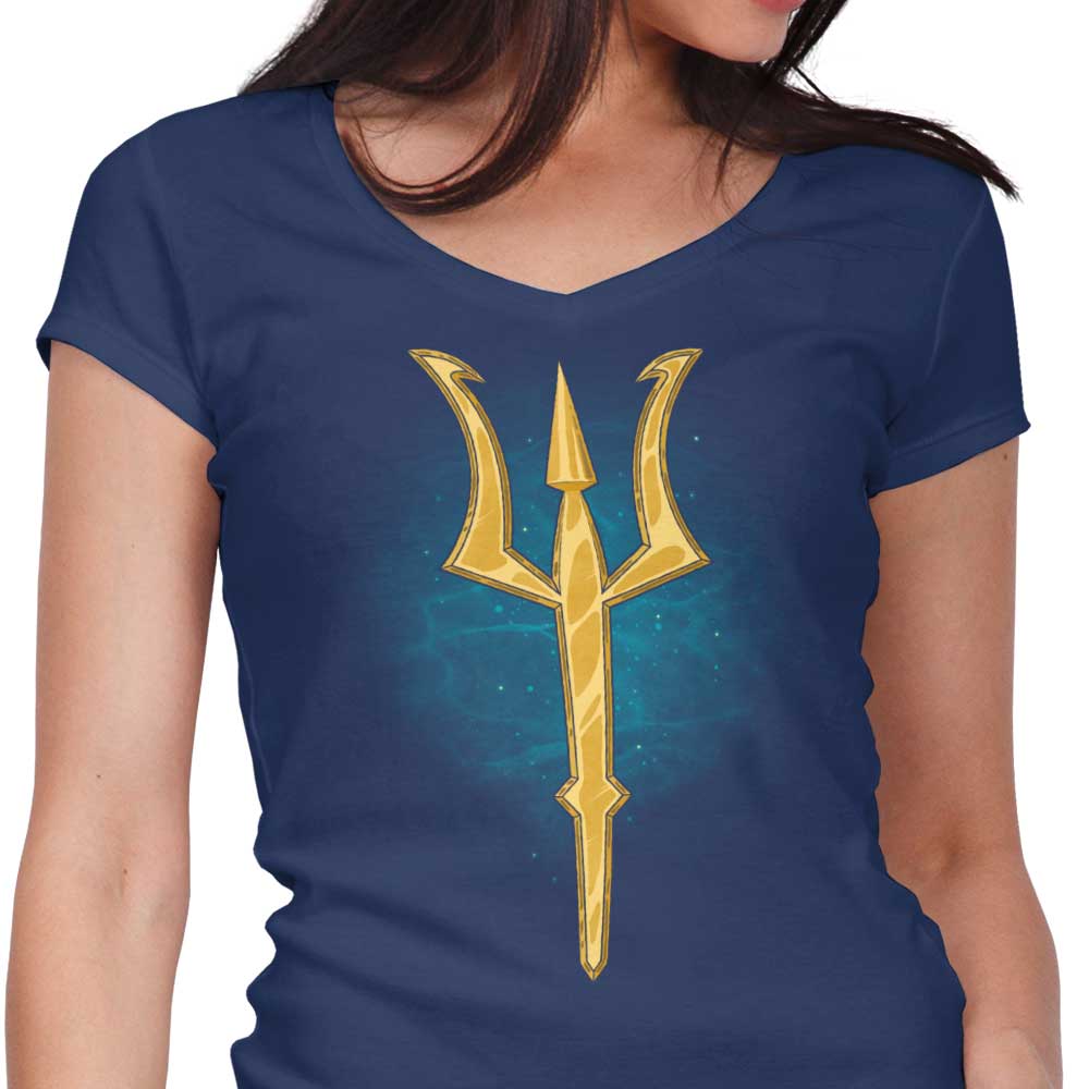Power of the Sea Women's V-Neck - Adult & Kids T-Shirts, Sweatshirts & Hoodies apparel design preview 1
