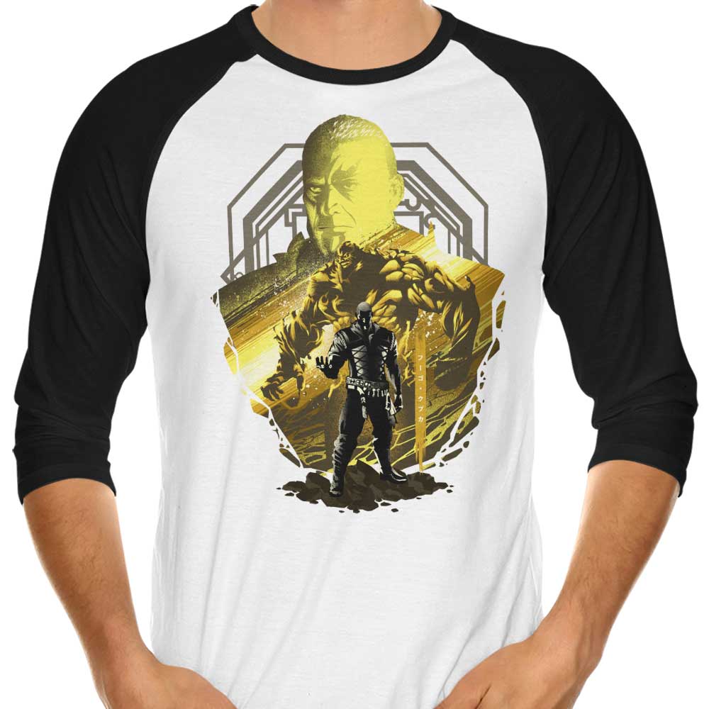Power of Titan 3/4 Sleeve Raglan - Adult & Kids T-Shirts, Sweatshirts & Hoodies apparel design preview 1