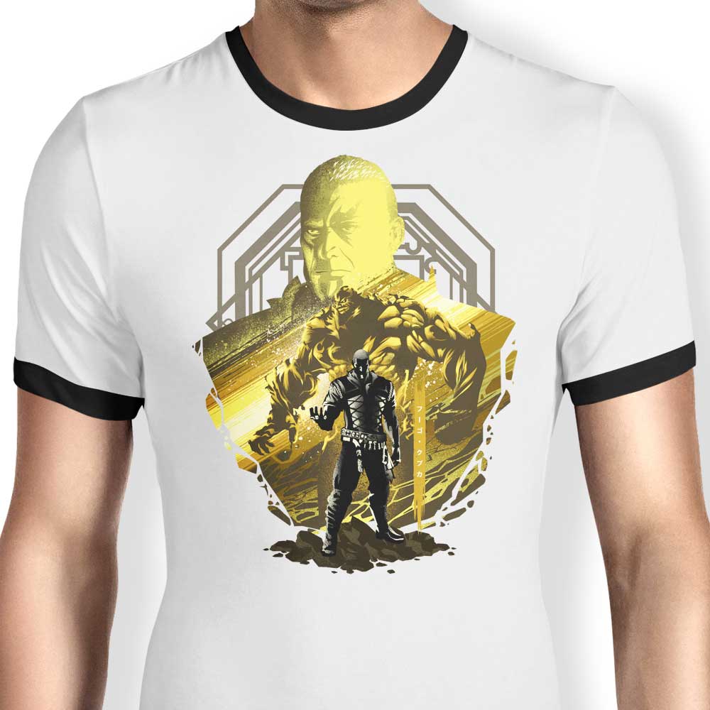 Power of Titan Ringer - Adult & Kids T-Shirts, Sweatshirts & Hoodies apparel design preview 1