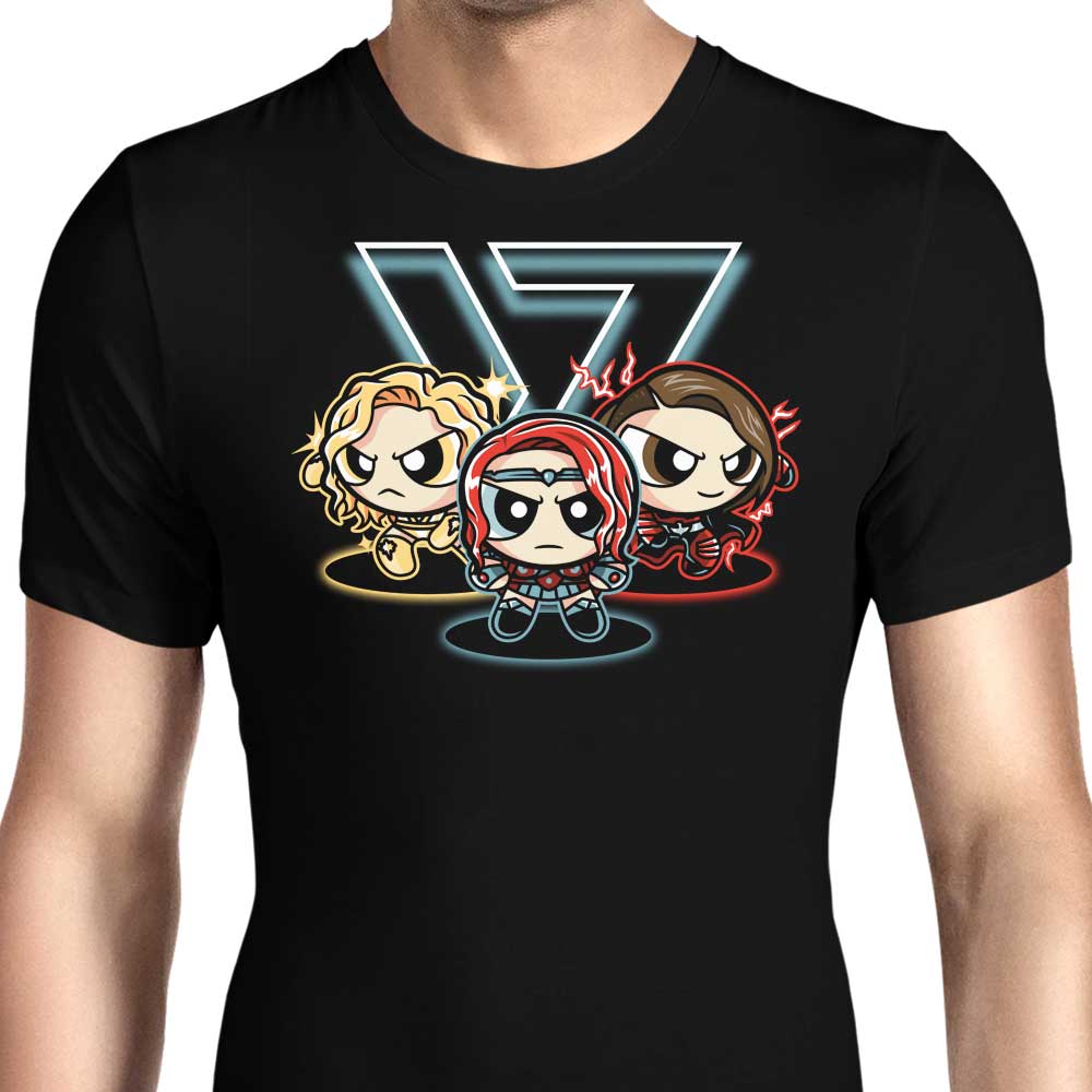Power Supes Girls Men's Apparel - Adult & Kids T-Shirts, Sweatshirts & Hoodies apparel design preview 1