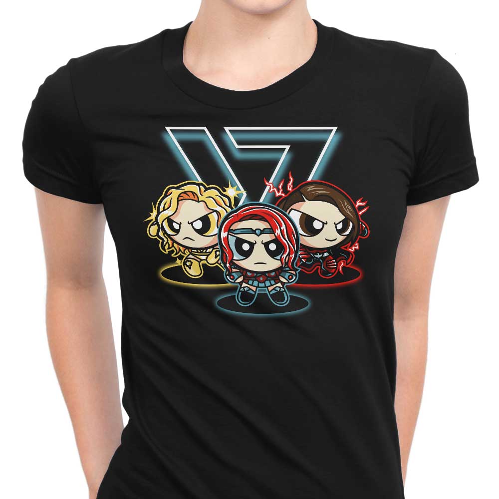 Power Supes Girls Women's Apparel - Adult & Kids T-Shirts, Sweatshirts & Hoodies apparel design preview 1