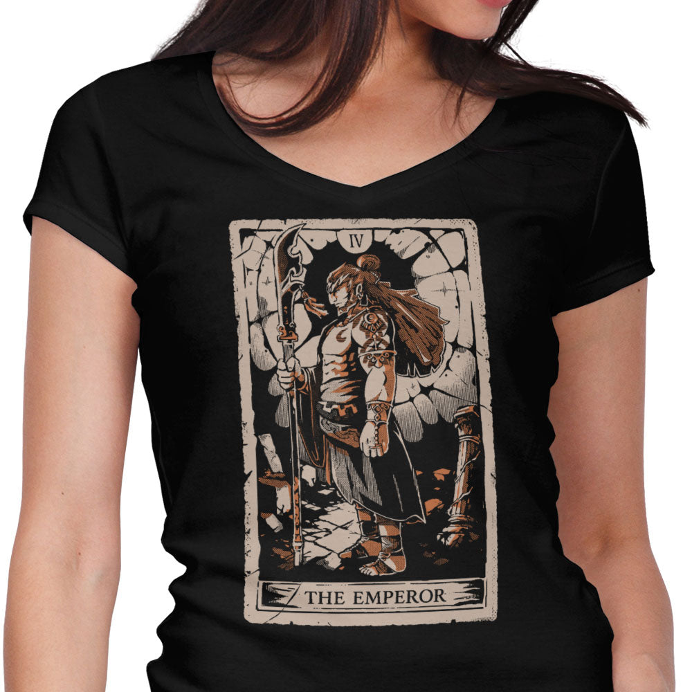 Power Without Mercy Women's V-Neck - Adult & Kids T-Shirts, Sweatshirts & Hoodies apparel design preview 1