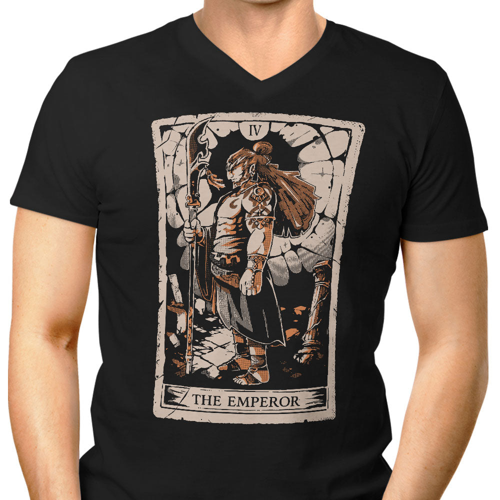 Power Without Mercy Men's V-Neck - Adult & Kids T-Shirts, Sweatshirts & Hoodies apparel design preview 1