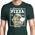 Powered by Pizza Men's Apparel - Adult & Kids T-Shirts, Sweatshirts & Hoodies apparel design preview 1
