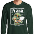 Powered by Pizza - Adult & Kids T-Shirts, Sweatshirts & Hoodies apparel design preview 1