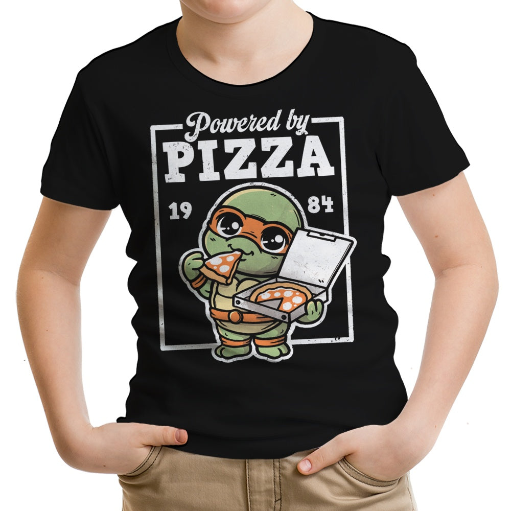 Powered by Pizza Youth Apparel - Adult & Kids T-Shirts, Sweatshirts & Hoodies apparel design preview 2