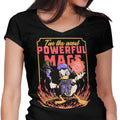 Powerful Duck Women's V-Neck - Adult & Kids T-Shirts, Sweatshirts & Hoodies apparel design preview 1