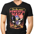 Powerful Duck Men's V-Neck - Adult & Kids T-Shirts, Sweatshirts & Hoodies apparel design preview 1