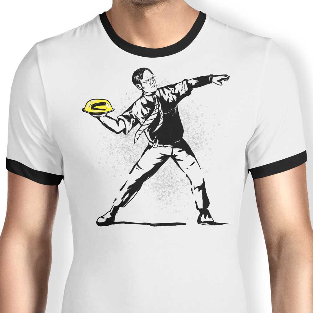 Pranks in the Air Ringer - Adult & Kids T-Shirts, Sweatshirts & Hoodies apparel design preview 1