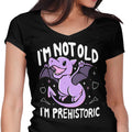 Prehistoric Women's V-Neck - Adult & Kids T-Shirts, Sweatshirts & Hoodies apparel design preview 1