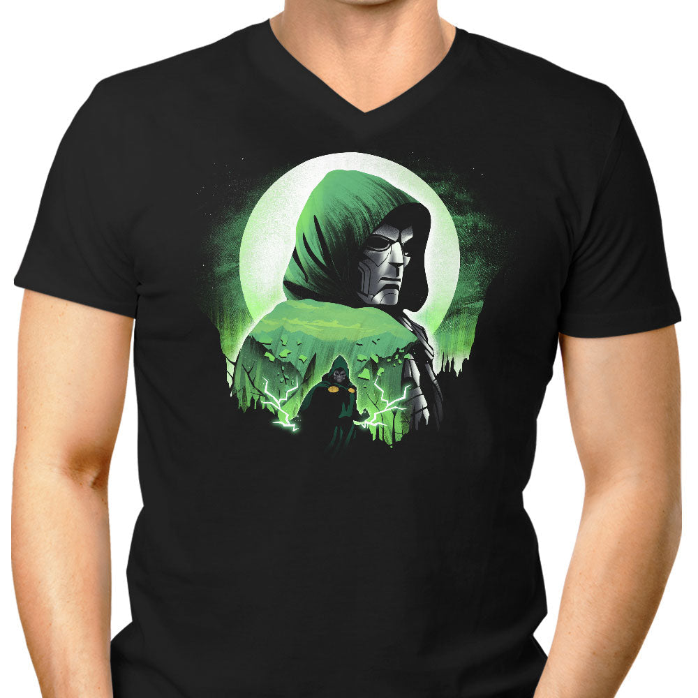 Prepare For Doom Men's V-Neck - Adult & Kids T-Shirts, Sweatshirts & Hoodies apparel design preview 1