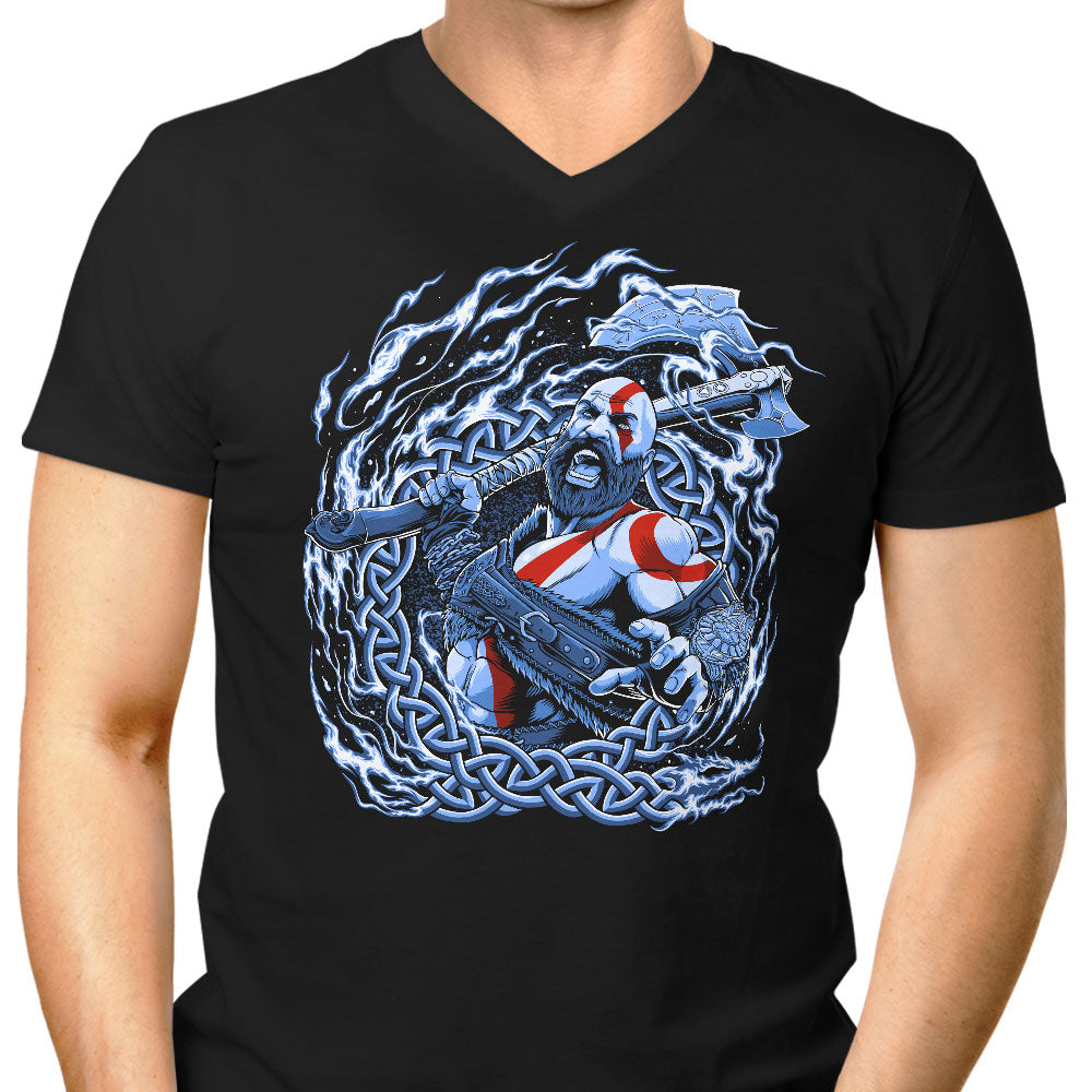 Prepare for Ragnarok Men's V-Neck - Adult & Kids T-Shirts, Sweatshirts & Hoodies apparel design preview 1