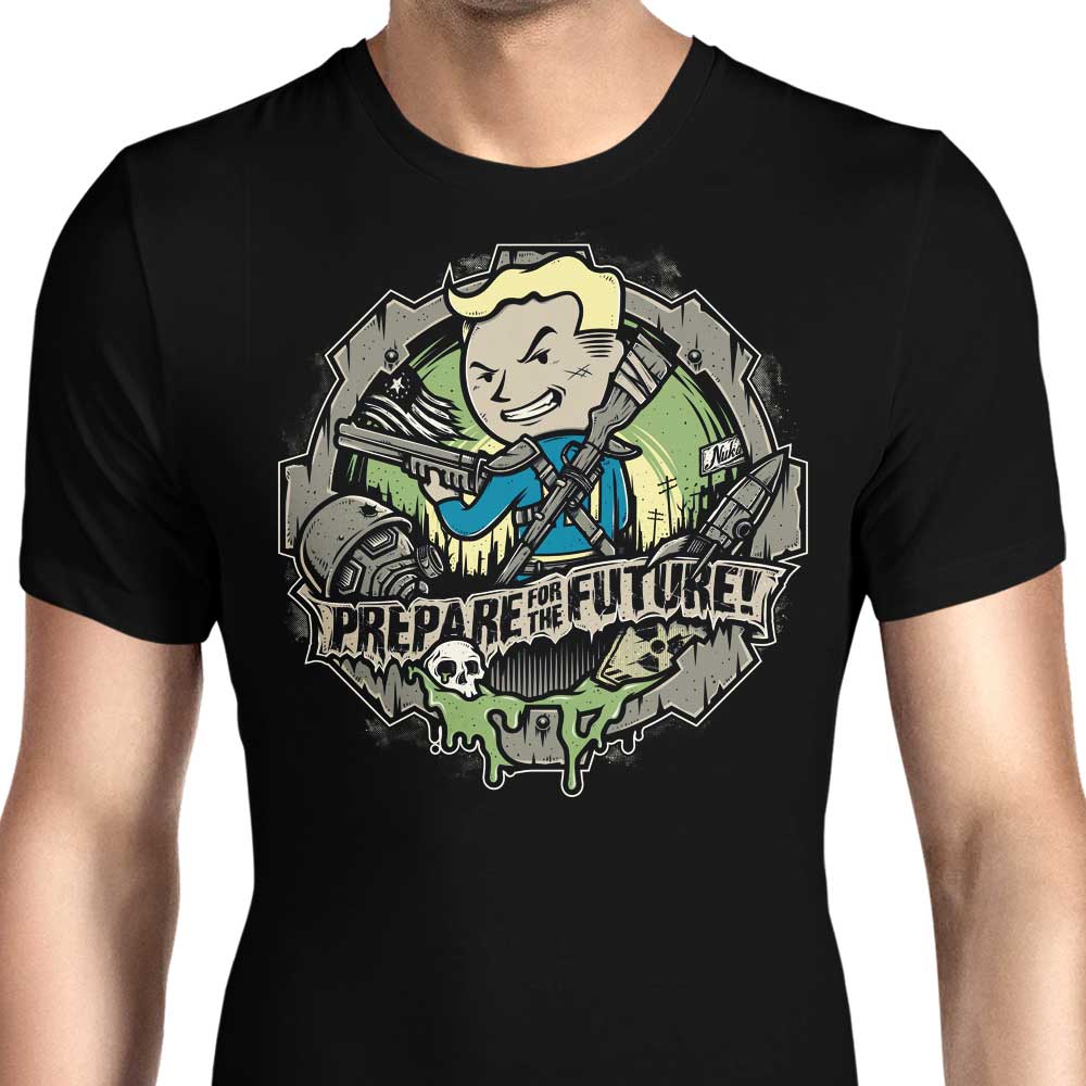 Prepare for the Future Men's Apparel - Adult & Kids T-Shirts, Sweatshirts & Hoodies apparel design preview 1