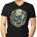 Prepare for the Future Men's V-Neck - Adult & Kids T-Shirts, Sweatshirts & Hoodies apparel design preview 1