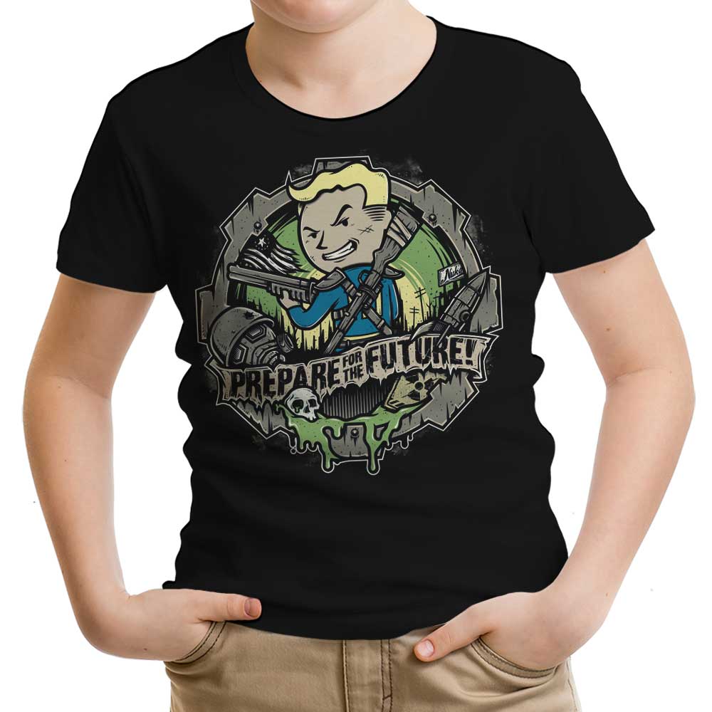 Prepare for the Future Youth Apparel - Adult & Kids T-Shirts, Sweatshirts & Hoodies apparel design preview 1