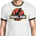 Primal Park Ringer - Adult & Kids T-Shirts, Sweatshirts & Hoodies apparel design preview 1