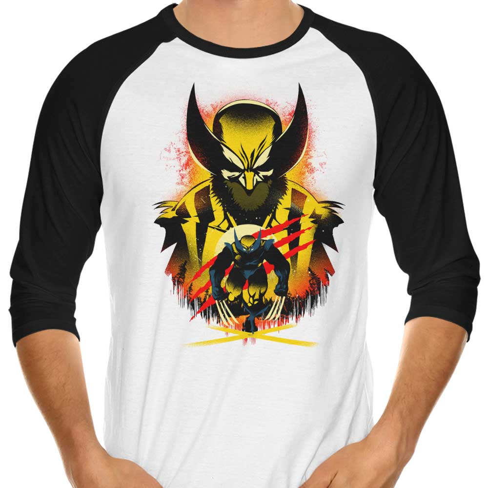 Primal Resolve 3/4 Sleeve Raglan - Adult & Kids T-Shirts, Sweatshirts & Hoodies apparel design preview 1