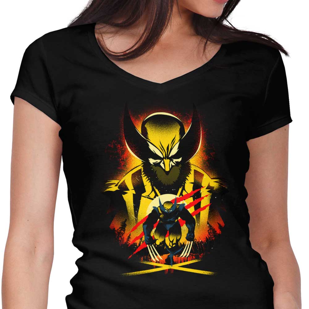 Primal Resolve Women's V-Neck - Adult & Kids T-Shirts, Sweatshirts & Hoodies apparel design preview 1
