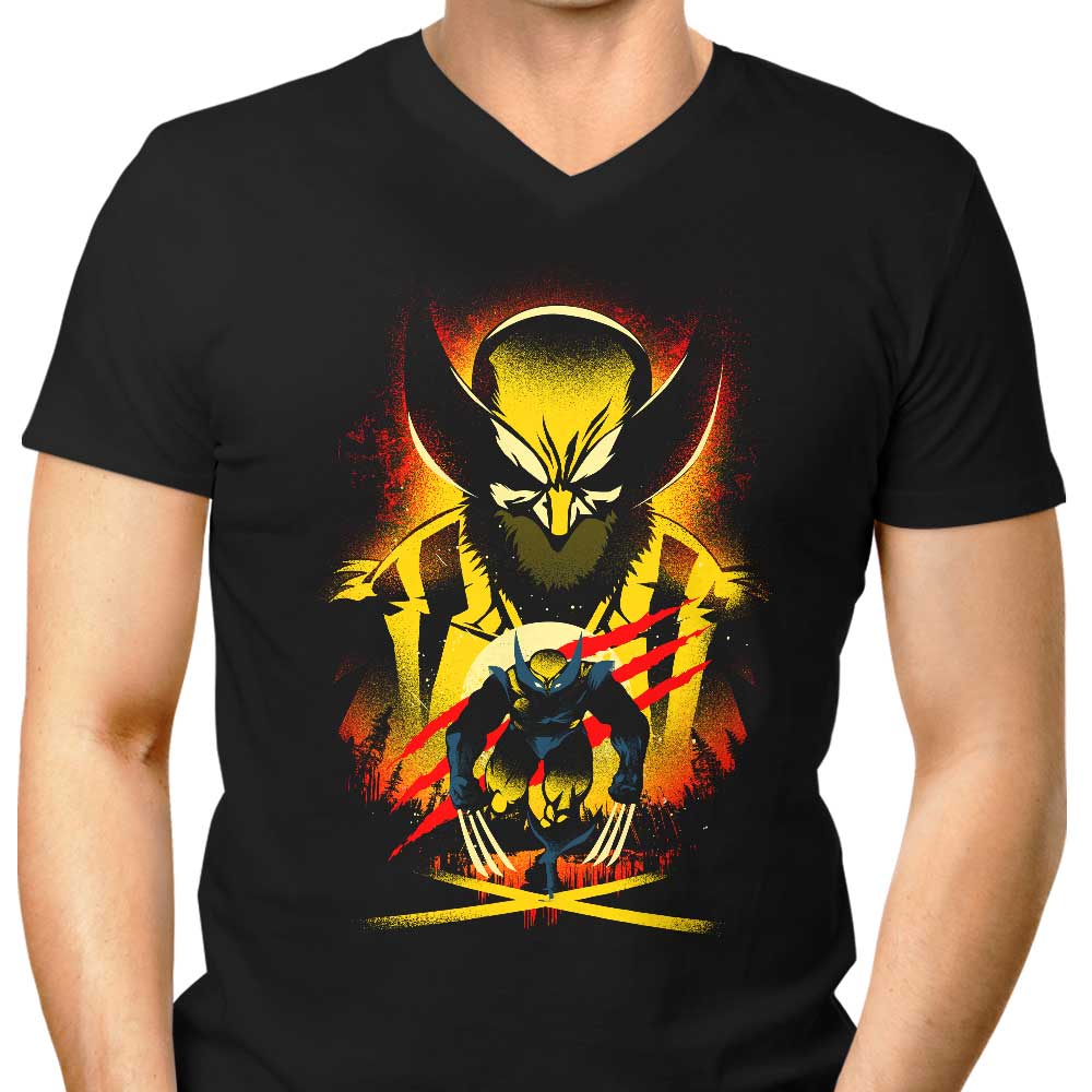 Primal Resolve Men's V-Neck - Adult & Kids T-Shirts, Sweatshirts & Hoodies apparel design preview 1