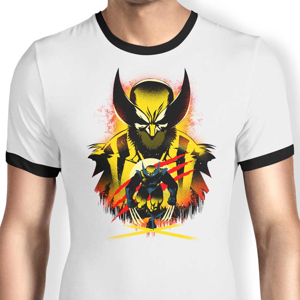 Primal Resolve Ringer - Adult & Kids T-Shirts, Sweatshirts & Hoodies apparel design preview 1