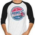 Prime's Auto Shop 3/4 Sleeve Raglan - Adult & Kids T-Shirts, Sweatshirts & Hoodies apparel design preview 1