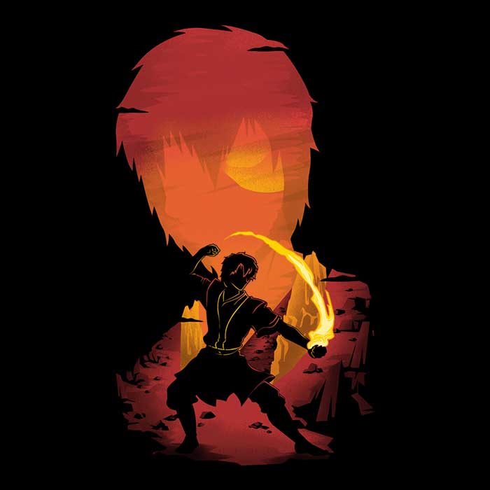 Prince of Fire Women's Apparel - Adult & Kids T-Shirts, Sweatshirts & Hoodies apparel design preview 2